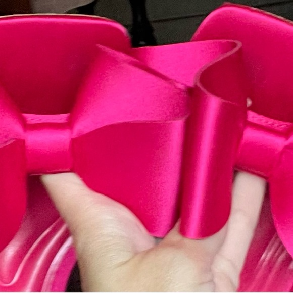 Jessica Simpson Fuchsia Bow Heels - Picture 6 of 6